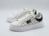 Richmond Sneakers Action Leather monogram Bianco - Foto 3