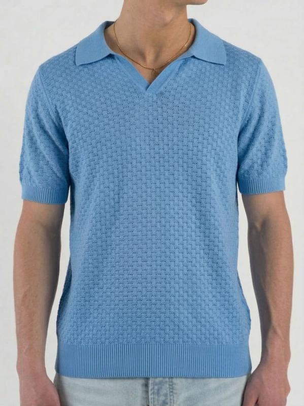 OC1S2S6M39 TRAFORATA COLLO DERBY Azzurro