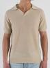 Over D Polo OC1S2S6M39 TRAFORATA COLLO DERBY beige - Foto 1