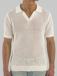 Over D Polo OC1S2S6M52 DERBY TRAFORATA Bianco Panna