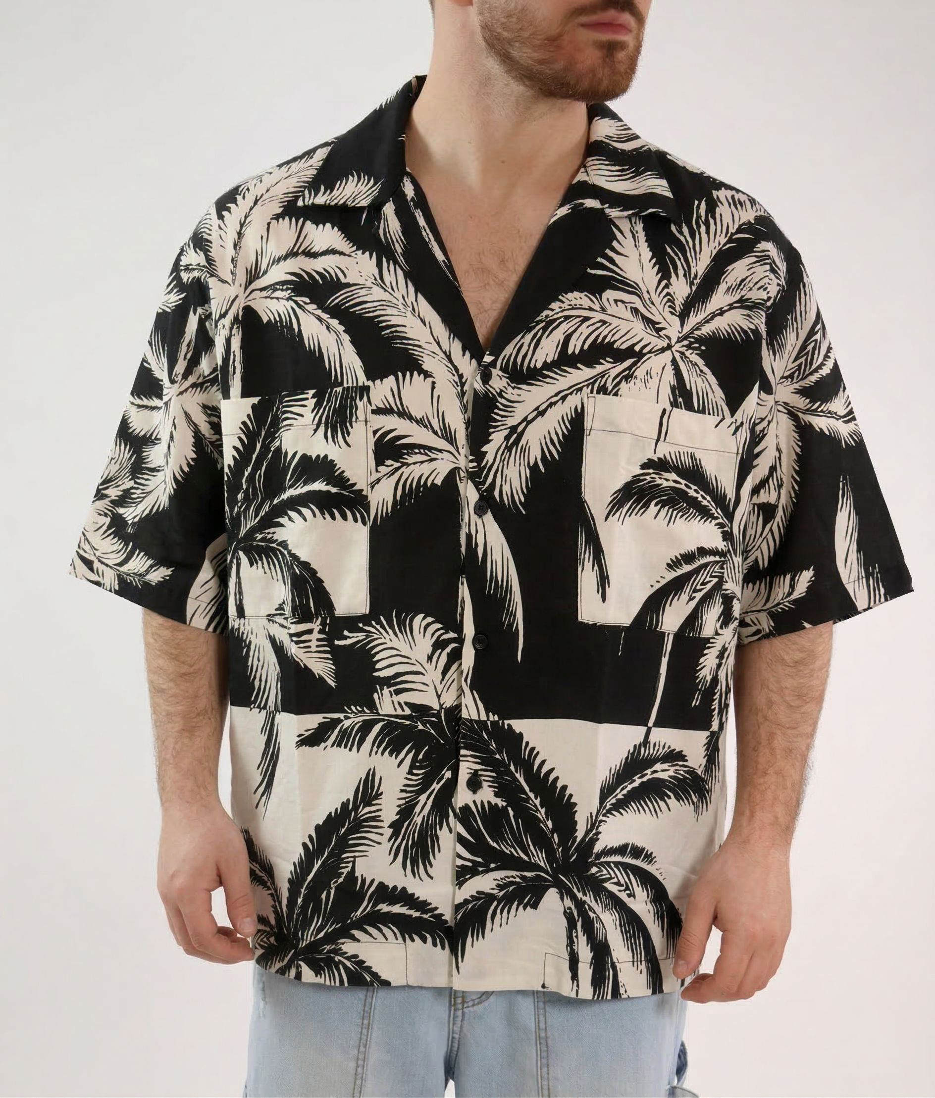 Over D T-shirt OE1S2S6C68 STP BOXY FIT  Nero