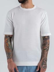 Over D T-shirt OC1S2S6M11 M/M DRITTA REGULAR Bianco