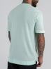Over D T-shirt OC1S2S6M11 M/M DRITTA REGULAR Verde Acqua - Foto 3