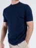 Over D T-shirt OC1S2S6M11 M/M DRITTA REGULAR Blu - Foto 2