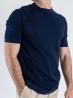 Over D T-shirt OC1S2S6M11 M/M DRITTA REGULAR Blu - Foto 1