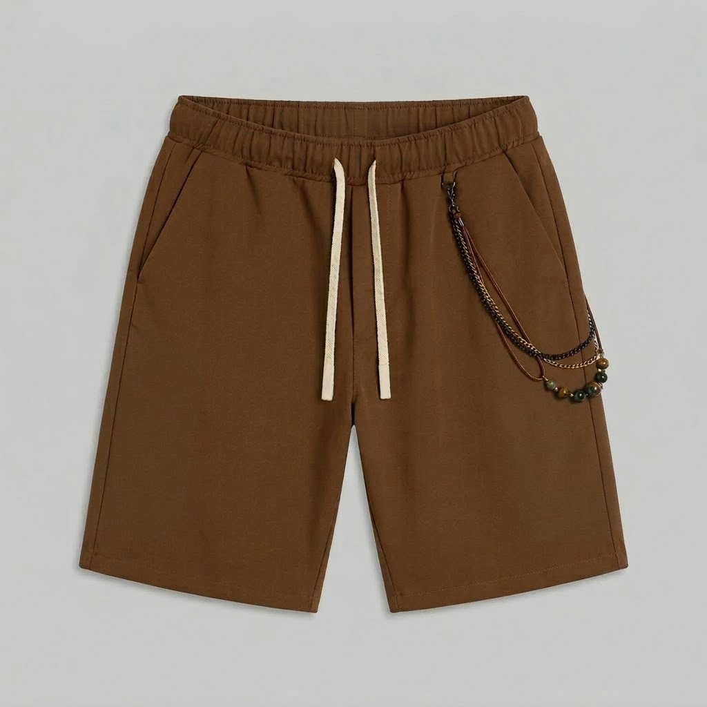 Over D Bermuda OE1S2S6S45 PANTALACCIO SLIM FIT Marrone