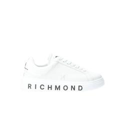 Richmond Sneakers JRU Action Leather Bianco