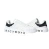 Richmond Sneakers JRU Action Leather Bianco nero - Foto 3