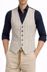 Over D Gilet OE1S2S6I02 5 BOTTONI TASCHE FIL. Blu