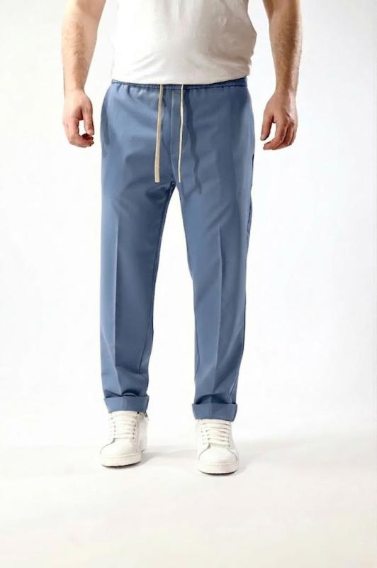 OC1S2S6P08 PANTALACCIO SLIM Azzurro