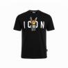 Icon T-shirt IUT026 STAMPA PUPAZZO Nero - Foto 1