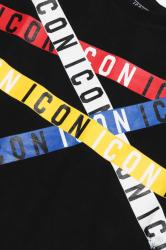 IUT011 STAMPA INTRECCIO  Nero