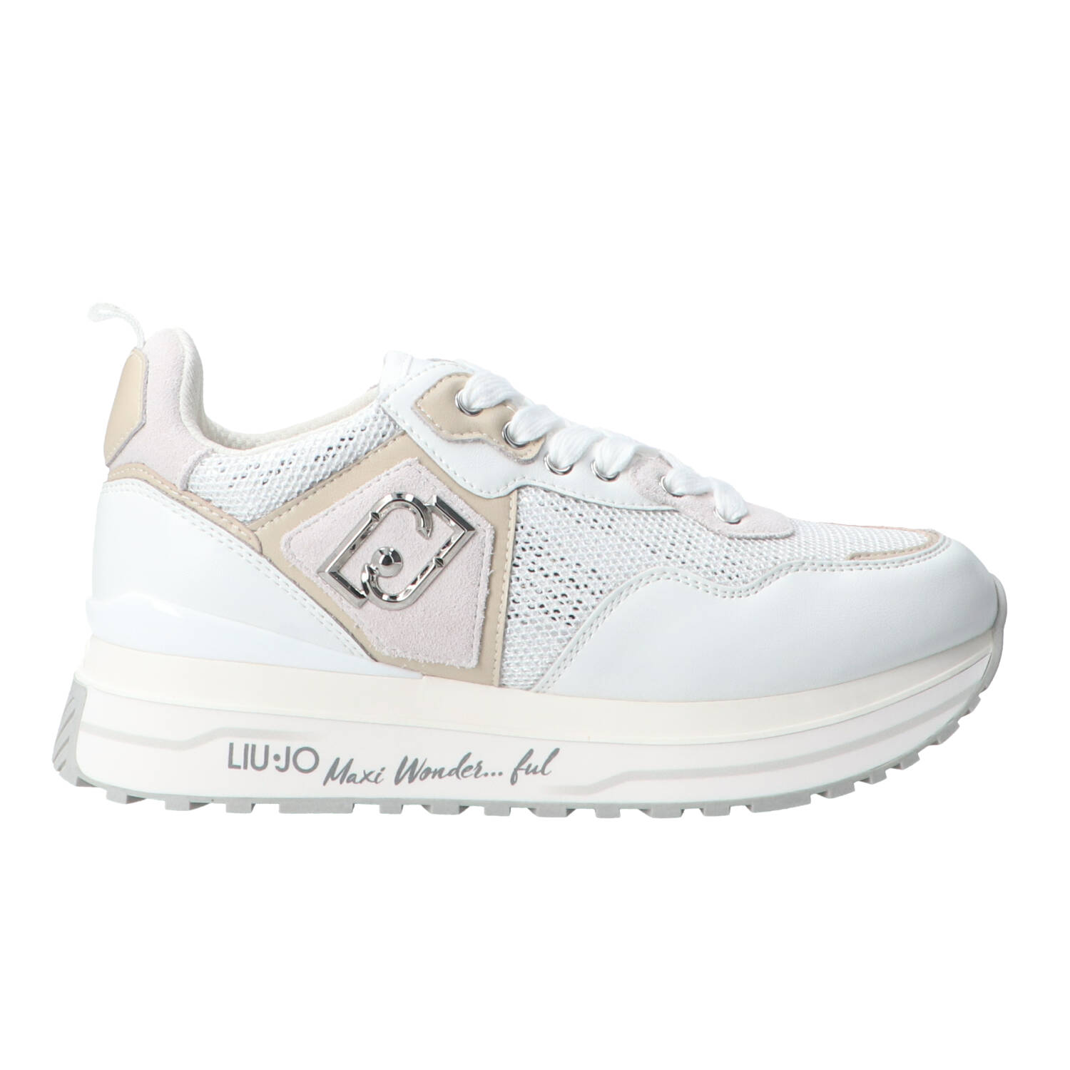 Liu Jo Sneakers MAXI WONDER 01 FUL Bianco