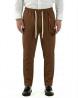 Over D Pantaloni OE1S2S6P56 PANTALACCIO SLIM  Marrone - Foto 1