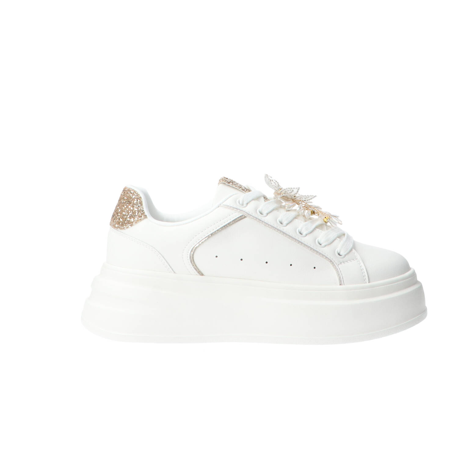 Gold&gold Sneakers GB1057 PLATFORM CHARM Oro
