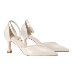 GP592 CINTURINO ECOPELLE Bianco Panna