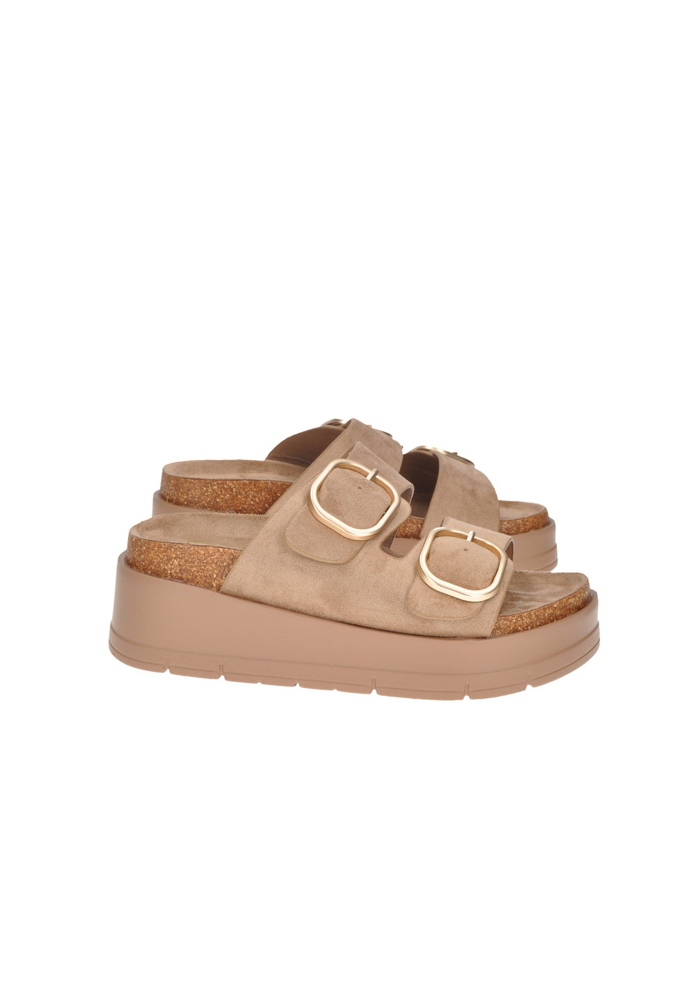 Gold&gold Sandali GW412 PLATFORM  Beige