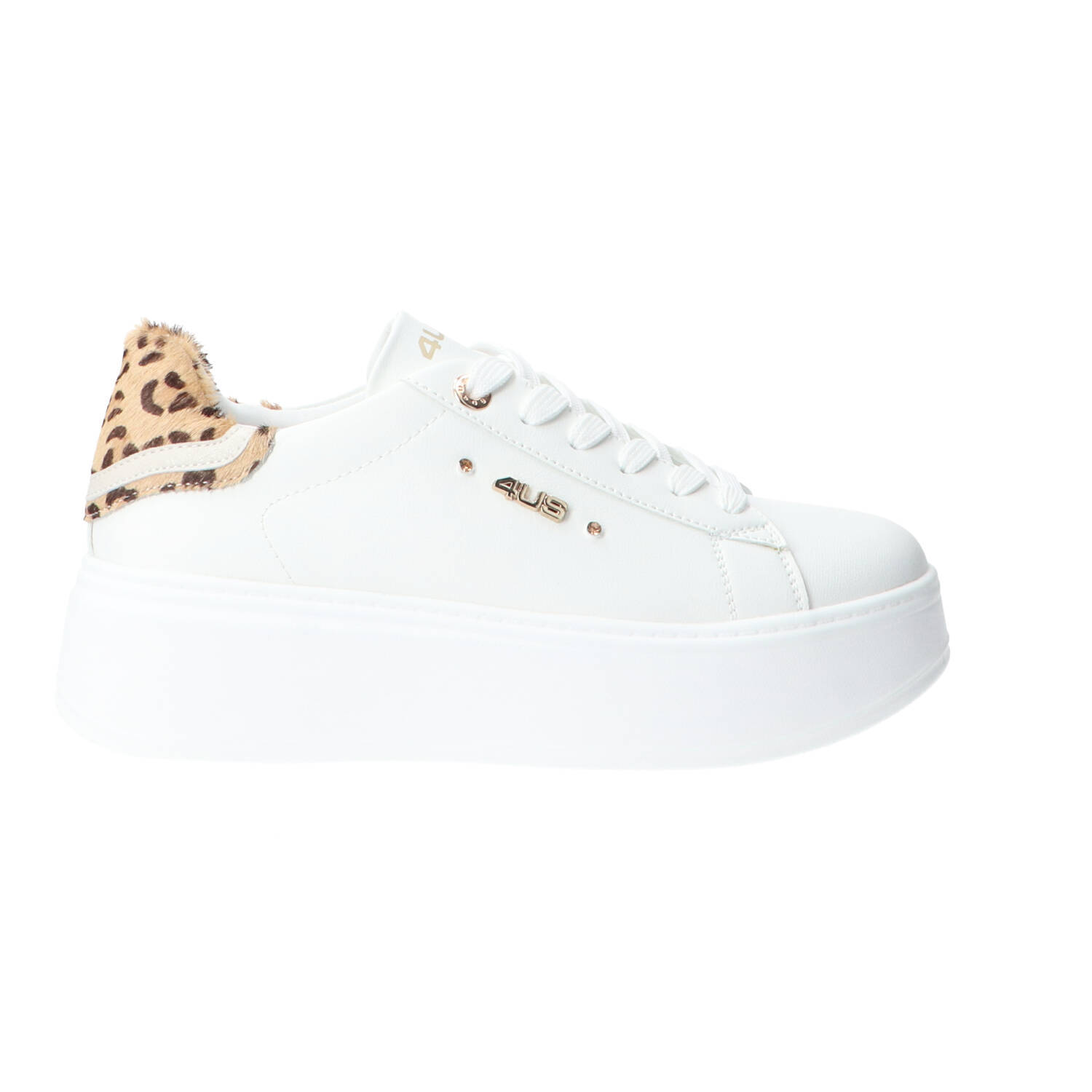 Paciotti Sneakers 4BX161 STRINGATA PLATFORM Bianco