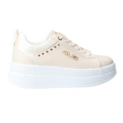 Paciotti Sneakers 4BX168 STRINGATA STRASS Beige