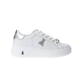 Patrizia Pepe Girl Sneakers PPJ350 VITELLO APE Argento