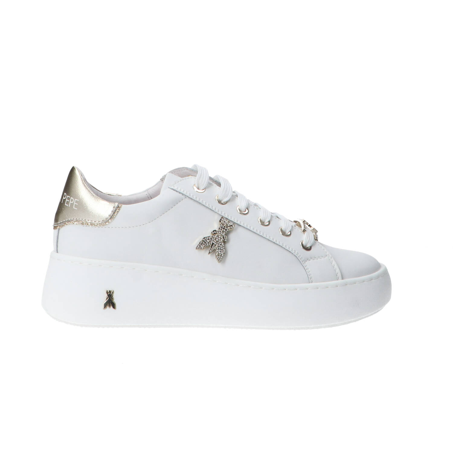Patrizia Pepe Girl Sneakers PPJ350 VITELLO APE Oro