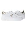 Patrizia Pepe Girl Sneakers PPJ350 VITELLO APE Oro - Foto 3