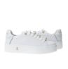 Patrizia Pepe Girl Sneakers PPJ358 PERLE VITELLO Bianco - Foto 3