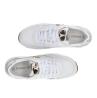 Patrizia Pepe Girl Sneakers PPJ366 VITELLO GOLD Bianco - Foto 4
