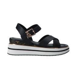 Patrizia Pepe Girl Sandali PPJ394 VITELLO INCROCIO Nero