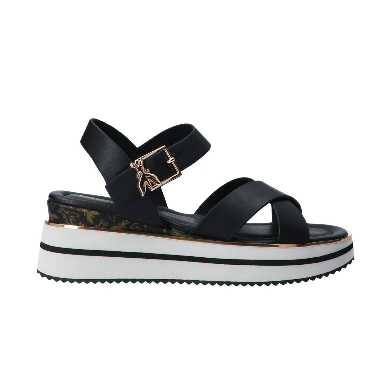 Patrizia Pepe Girl Sandali PPJ394 VITELLO INCROCIO Nero