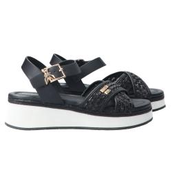 PPJ392 ECOVITELLO RAFIA Nero