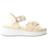 Patrizia Pepe Girl Sandali PPJ392 ECOVITELLO RAFIA BEIGE - Foto 1