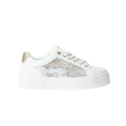 Alviero Martini Sneakers 2415 0558 Platform Geo Bianco