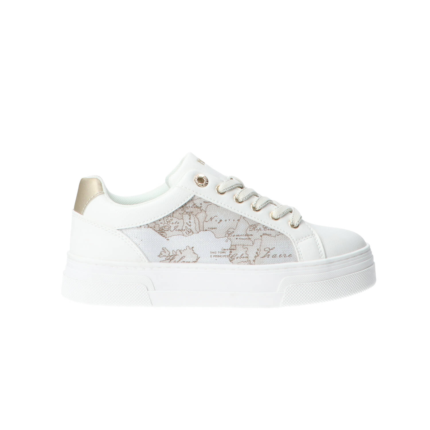 Alviero Martini Sneakers 2415 0558 Platform Geo Bianco