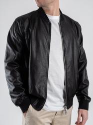 Over D Giubbotti OC1S2S6J06 MOD. BOMBER WASHED Nero