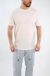 Over D T-shirt OC1S2S6T13 JERSEY TECNICO Bianco 