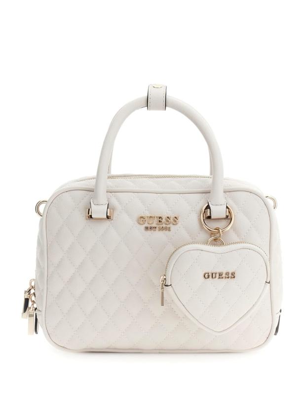 ATABEY BOX SATCHEL Off White