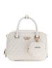 Guess Borse a mano ATABEY BOX SATCHEL Off White - Foto 1