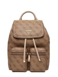 Guess Zaini e marsupi MANHATTAN II FLAP BACKPACK Beige