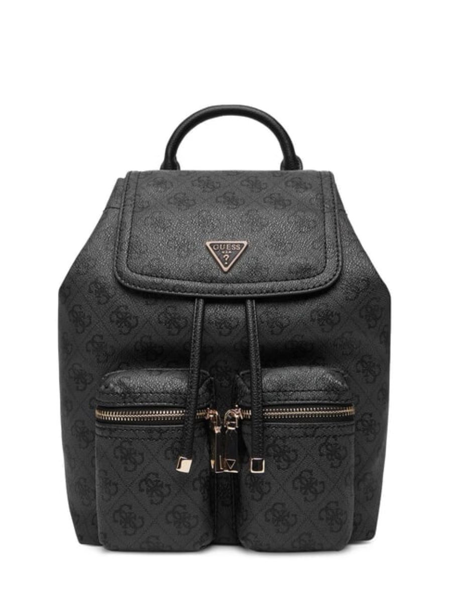 Guess Zaini e marsupi MANHATTAN II FLAP BACKPACK Nero