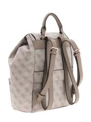 MANHATTAN II FLAP BACKPACK Bianco panna