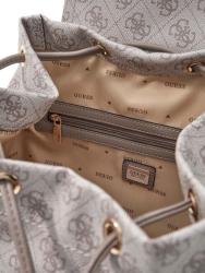 MANHATTAN II FLAP BACKPACK Bianco panna