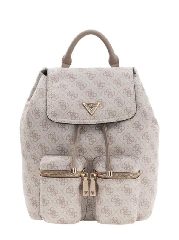 MANHATTAN II FLAP BACKPACK Bianco panna