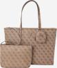 Guess Shopper Power Play Large Tech Tote Beige - Foto 3