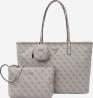 Guess Shopper Power Play Large Tech Tote Bianco panna - Foto 3