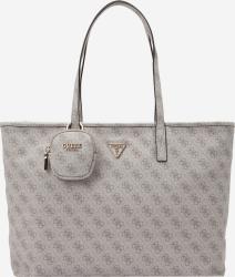 Guess Shopper Power Play Large Tech Tote Bianco panna