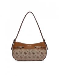 Guess Borse a spalla MELINDA LOGO SHOULDER BAG Beige