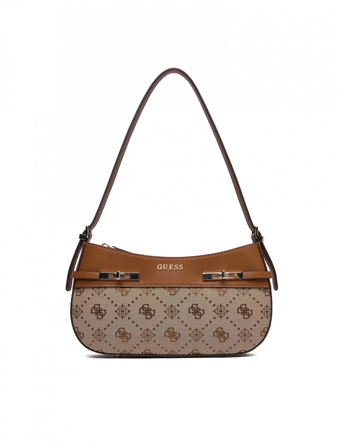 Guess Borse a spalla MELINDA LOGO SHOULDER BAG Beige