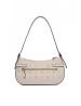 Guess Borse a spalla MELINDA LOGO SHOULDER BAG Bianco Panna - Foto 3