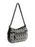 Guess Borse a spalla MELINDA LOGO SHOULDER BAG Nero - Foto 2